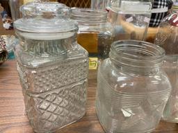 Clear Glass Shelf Lot