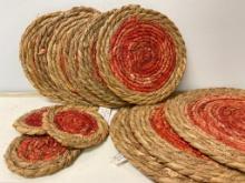 Group of Woven Trivets