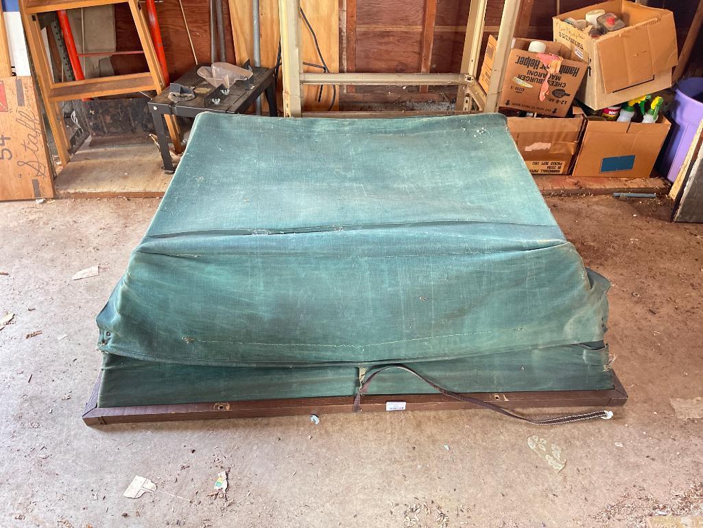 Vintage Canvas Car Luggage Carrier (Garage)