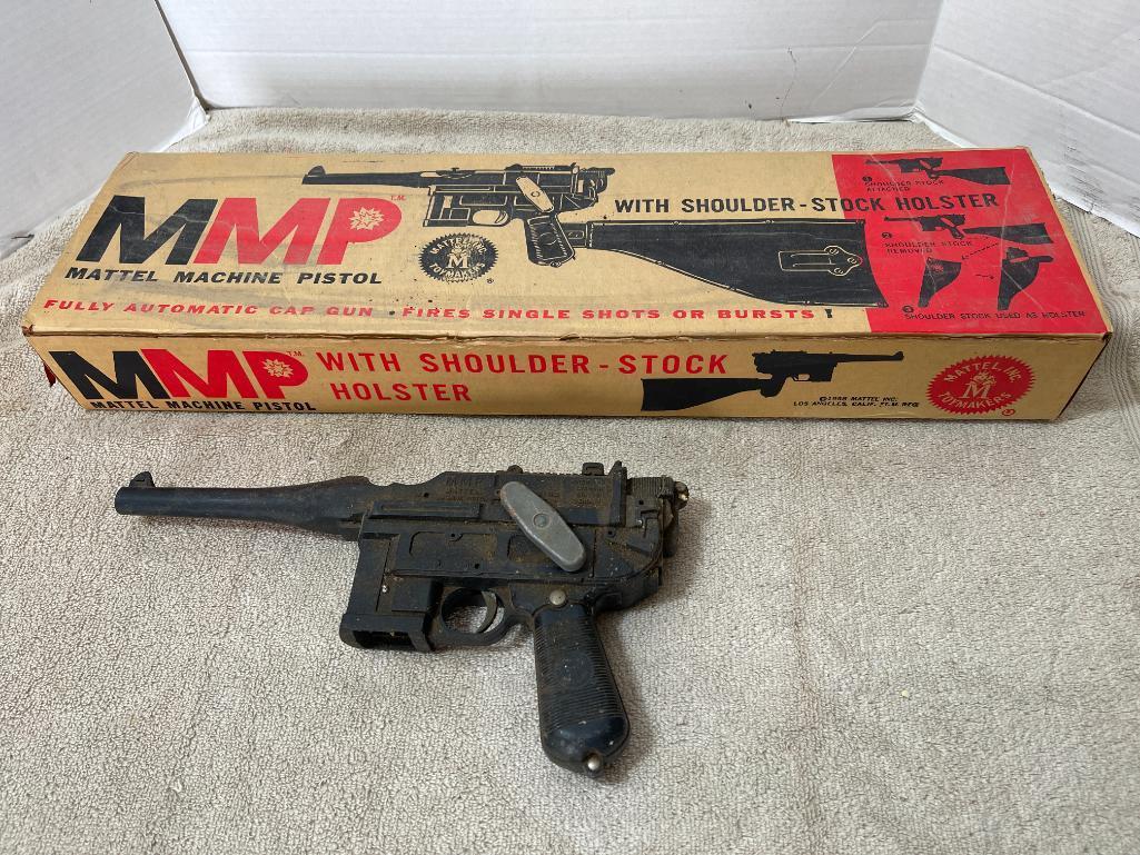 1958 Mattel MMP Mattel Machine Pistol Fully Automatic Cap Gun