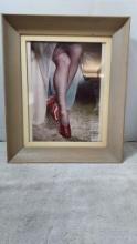 Vintage Framed Photo by H Del Naylor