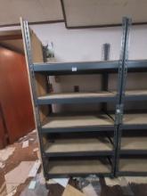 Metal Storage Rack w/Five Shelves (Basement)