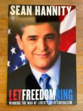 Sean Hannity Book Signing Foamboard Poster "Let Freedom Ring"