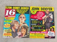 Vintage 16 Magazine and Sunshine Special Magazine 1975