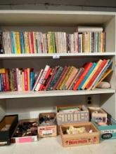 Three Shelves of Misc Children's Books (Basement)