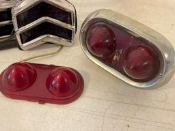 Group of Vintage Automotive Tail Lights