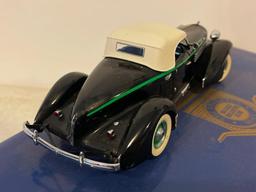 Franklin Mint 1935 Auburn 851 Speedster Die Cast Car with Box