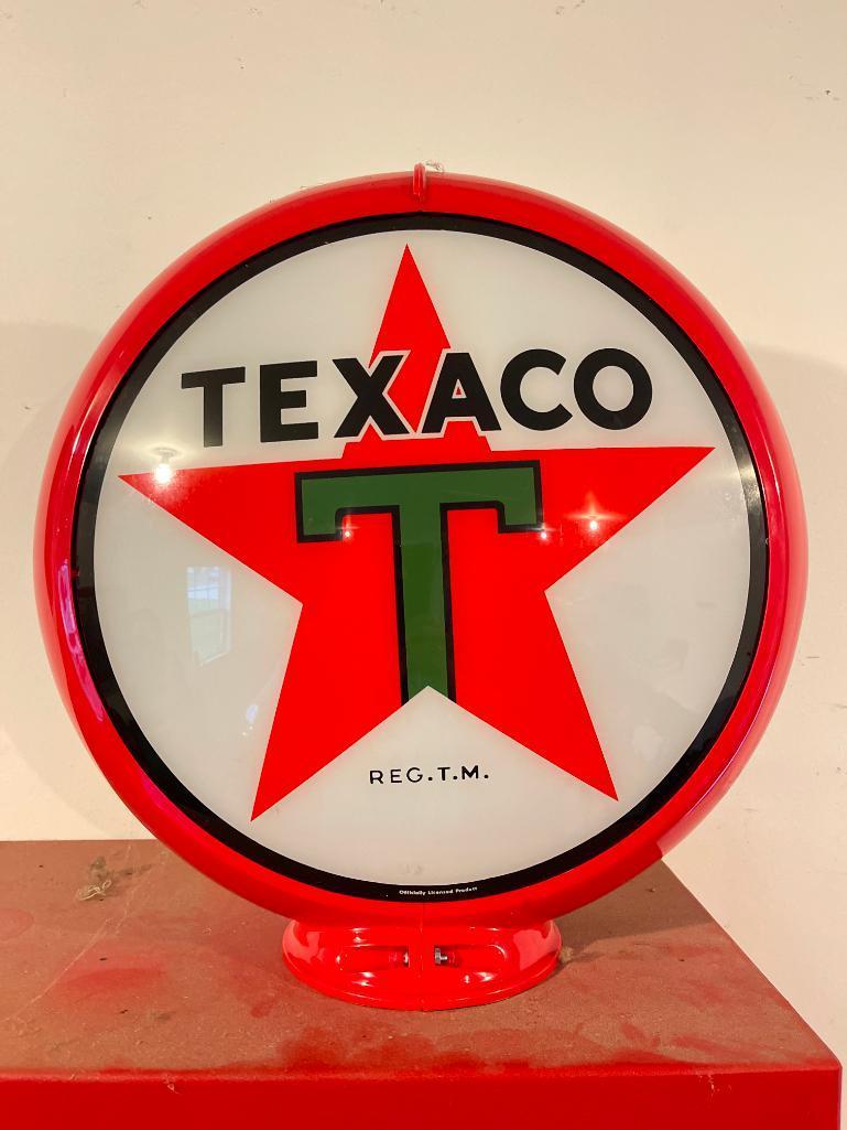 Plastic Tecaco Reproduction Gas Pump Globe