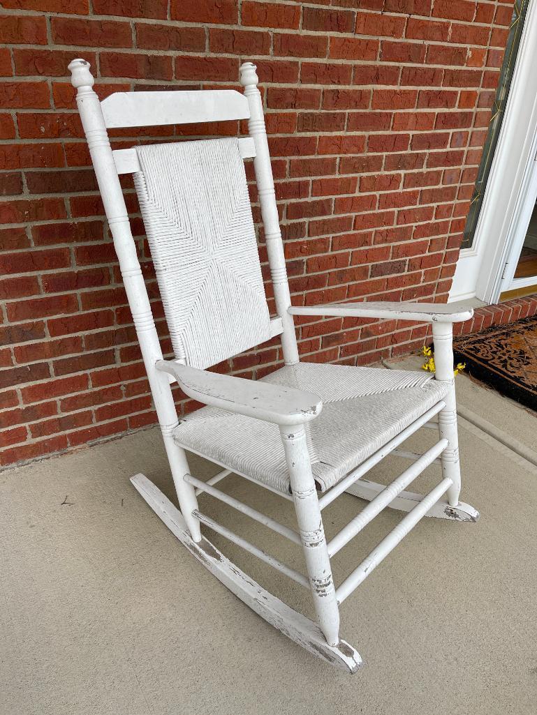 Outdoor Wooden Rocking Chair