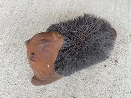 Metal Beaver Boot Brush