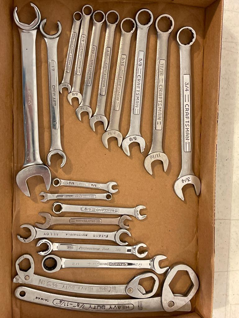 Mixed Set of Standard Wrenches
