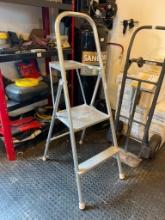 Tall 2 Step Aluminum Ladder