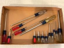 Group of Craftsman Screwdrivers