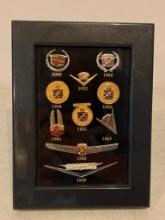 Framed Cadillac Pins