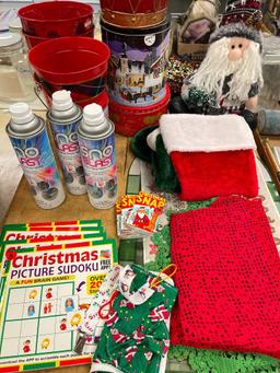 Group of Christmas Items