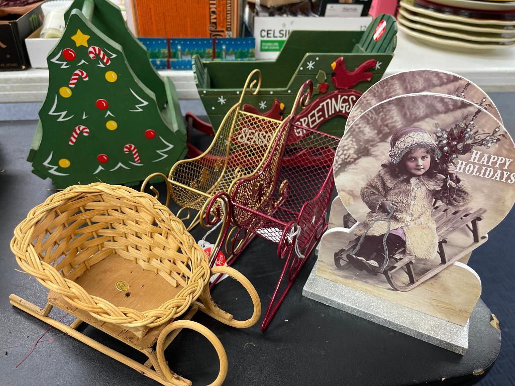 Group of Christmas Items