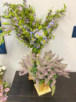 Group of 2 Floral Arrangements