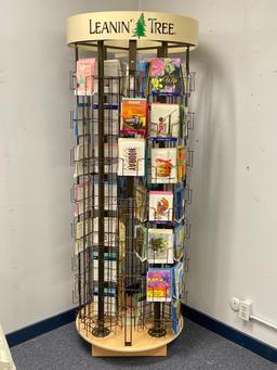 Large Rotating Greeting Card Store Display