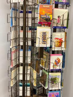 Large Rotating Greeting Card Store Display