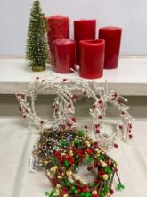 Group of Christmas Decor