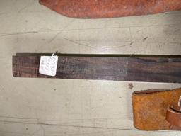 Misc Treasure Lot Incl Wood for Pipe Making, Wood Decorative Applique and More