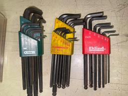 Misc Tool Lot Incl Files, Pipe Wrenchs and More