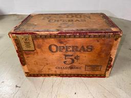 Vintage Operas Cigar Box