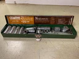 S-K 3/8" Drive 21 Piece Socket Set