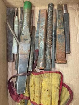 Group of Misc Chisels and Punches