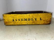 Vintage Wood Crate/Tray