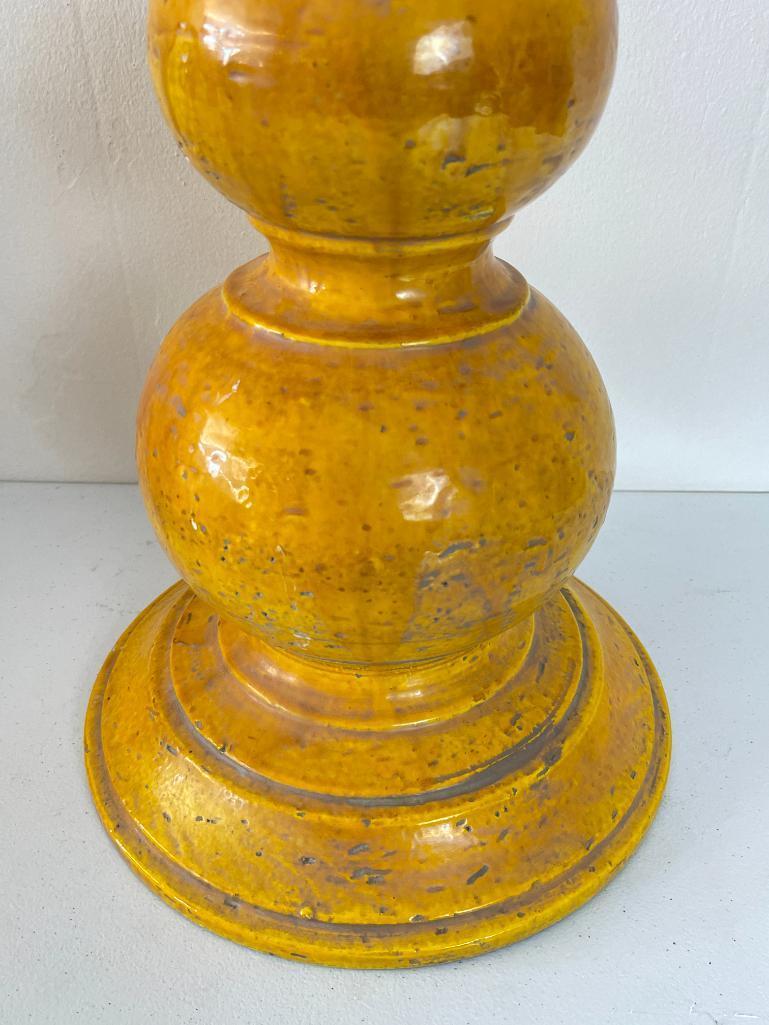 Tall Pottery Decor Piece