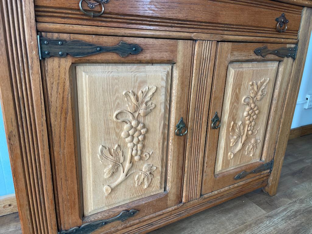 Vintage Wooden Sideboard