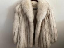 Vintage Fox Fur Jacket - Size 6