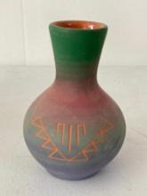 Small Clay Bud Vase