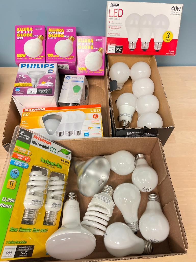Group of Light Bulbs
