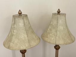 Pair of Candle Stick Lamps