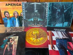 Group of 8 Vinyl Record Albums