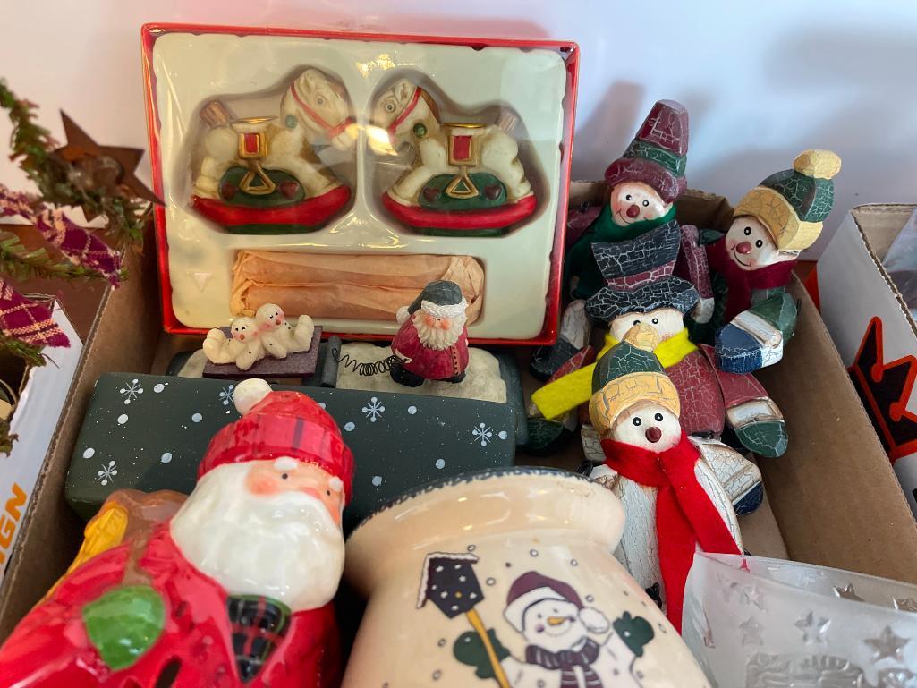 Group of Christmas Items