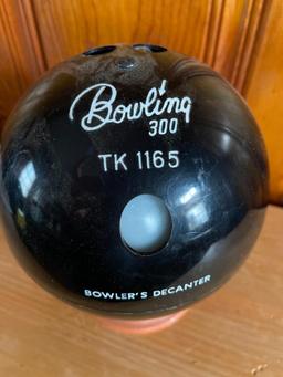 Plastic Bowling Ball Decanter