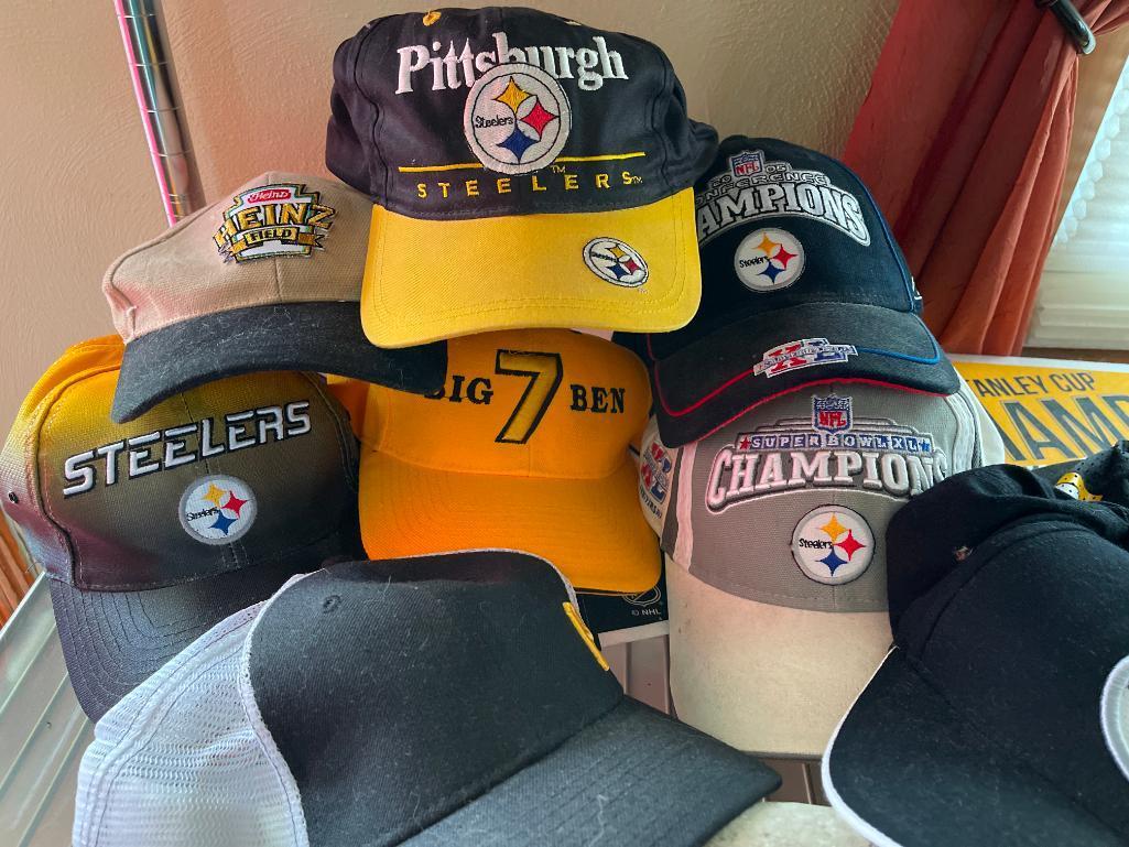 Group of Pittsburgh Steelers Items