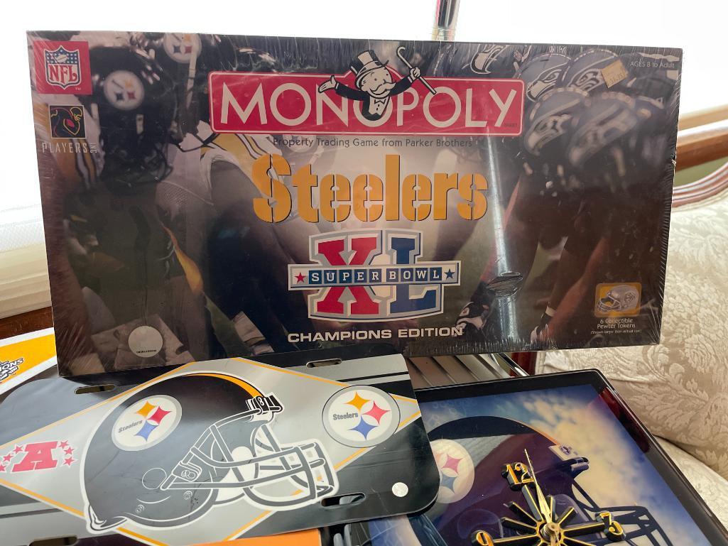 Group of Pittsburgh Steelers Items