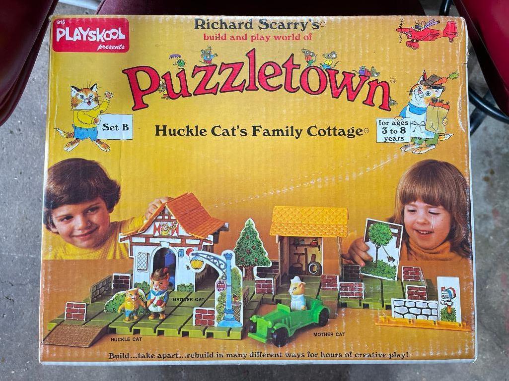 Vintage Richard Scary Puzzletown