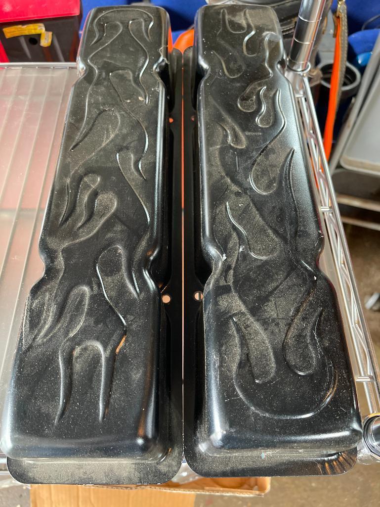 Pair of Metal Valve Covers