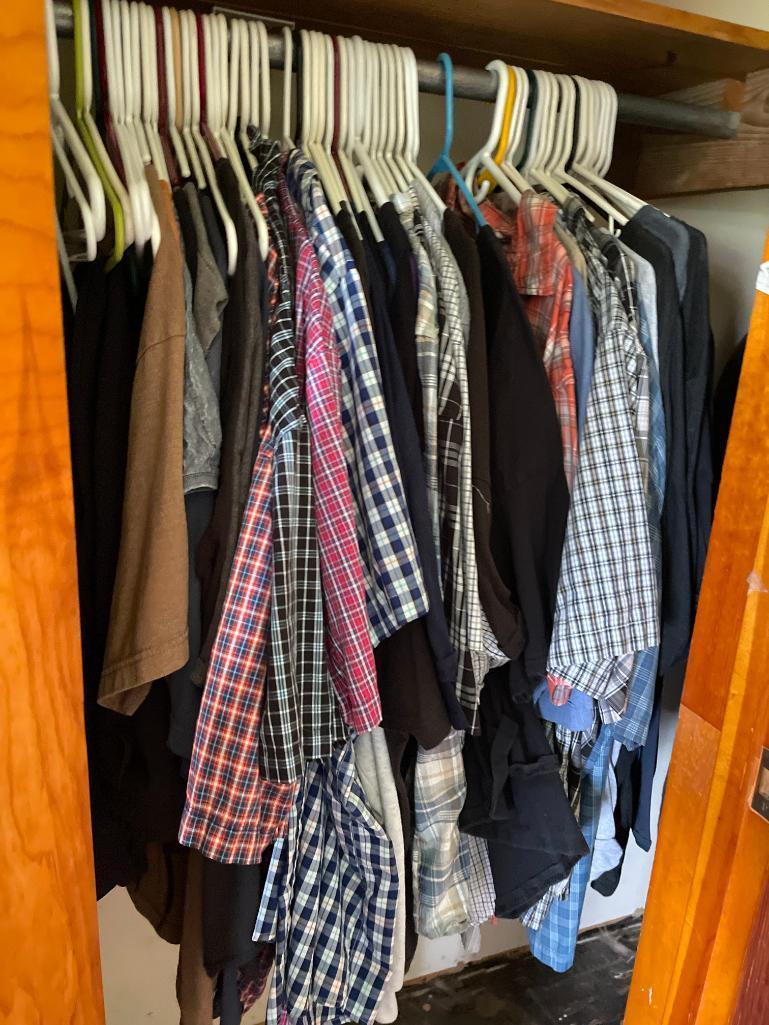 Closet of Men's Clothing