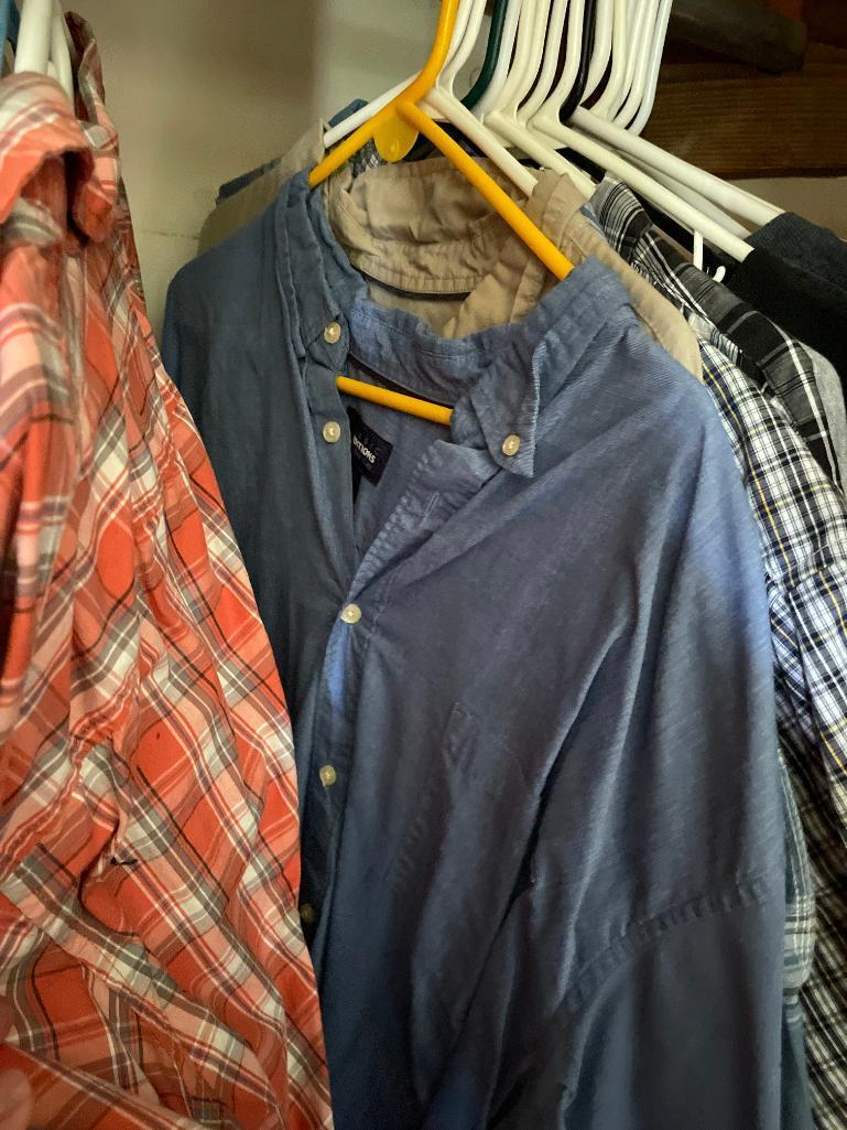 Closet of Men's Clothing