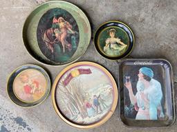 Group of Tin Trays