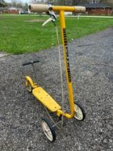 Vintage Kick and Go Scooter