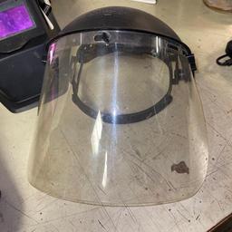 Four Welding Helmets and Face Masks