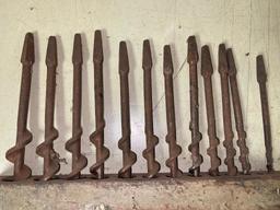 Group of Vintage Drill/Auger Type Bits