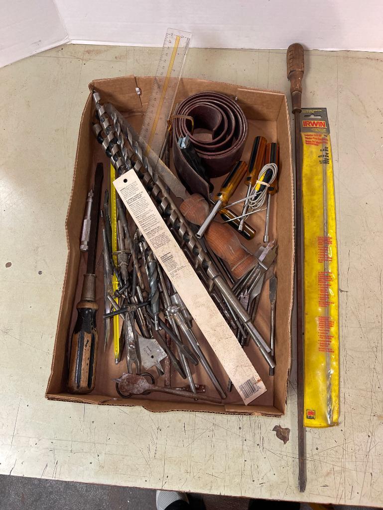 Misc Drill Bits and Hand Tools